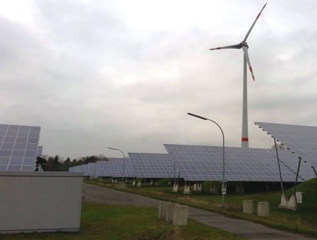 Wind en zon in Saerbeck